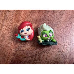 Disney Doorables Ariel & Ursula Lot – The Little Mermaid Princess & Villain Set